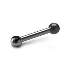 DIN 6337 Ball Lever Steel Blackened